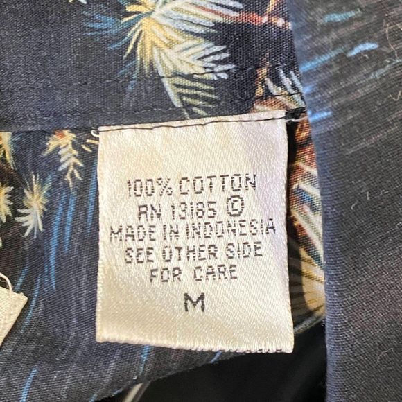 MODA CAMPIA 100% Cotton, Print Beautiful Shirt - Picture 3 of 7